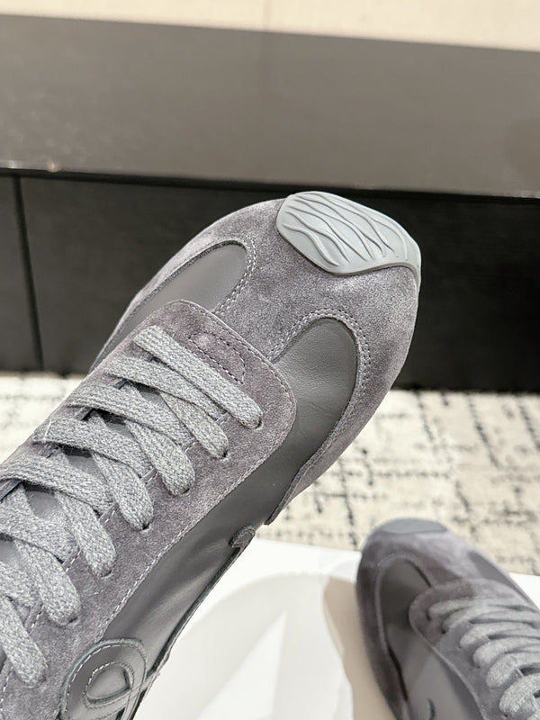 Loewe 25 Ballet Runner 2.0 Sneaker Grey Suede