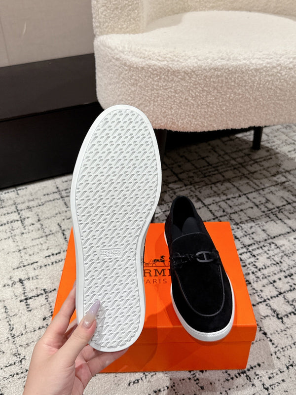 HM 25 Mocassim lgnacio Loafer Black Cowhide 377583