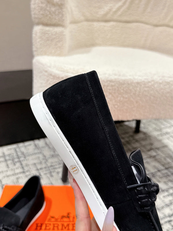 HM 25 Mocassim lgnacio Loafer Black Cowhide 377583