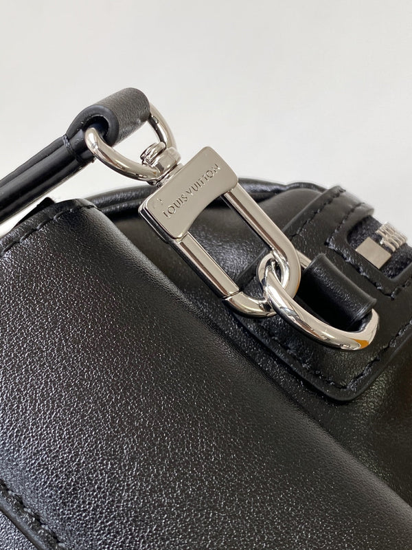 LV Speedy Cargo Vibe 28cm Black Sheepskin & Cowhide HW