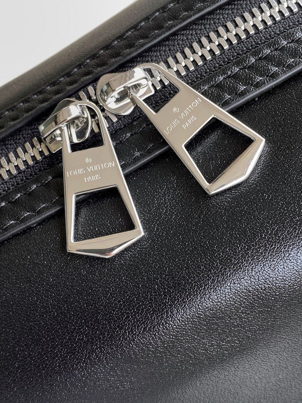 LV Speedy Cargo Vibe 28cm Black Sheepskin & Cowhide HW