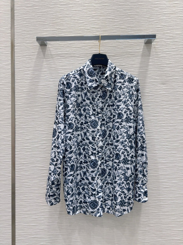 LV 25 Flower Shirt Cotton