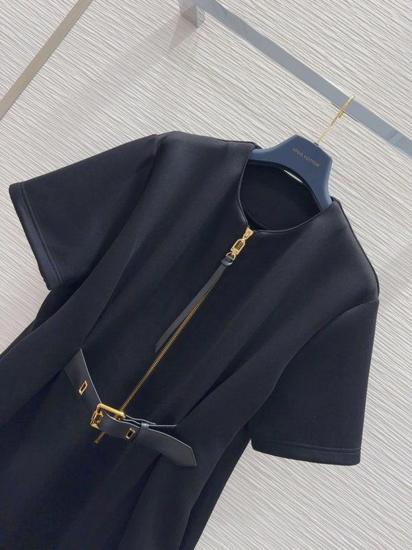 LV 25 Black Dress Cotton