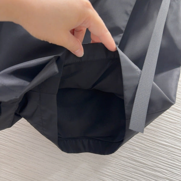 CD 25 Casual Short Black White Polyester