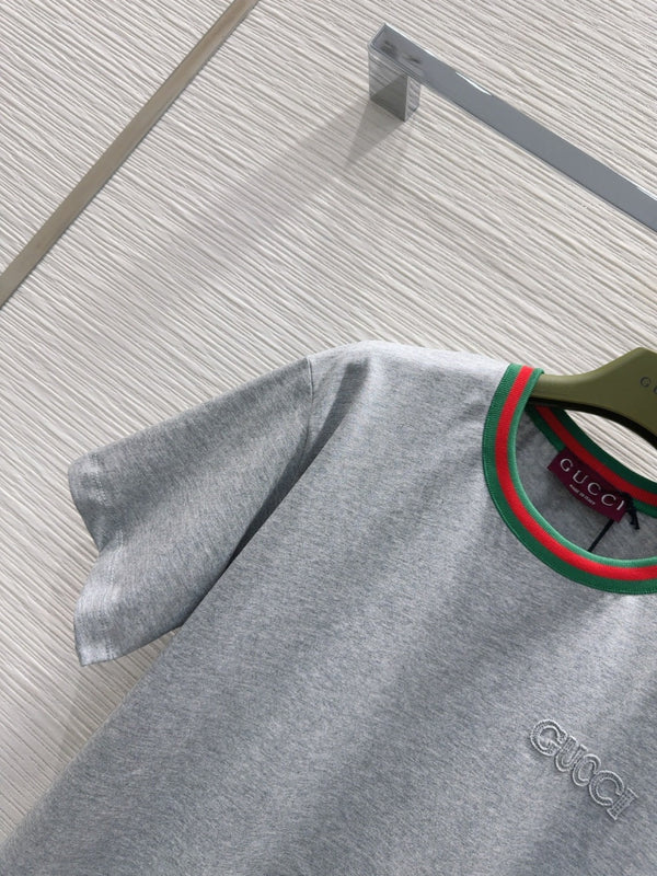 Gucci 2025 T-shirt Gray Cotton