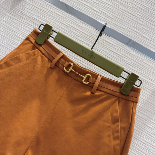 Gucci 2025 Short Brown Polyester Fiber