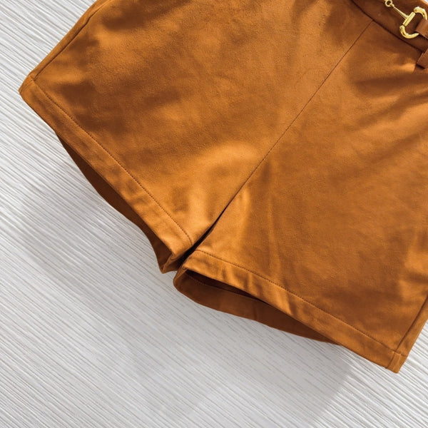 Gucci 2025 Short Brown Polyester Fiber