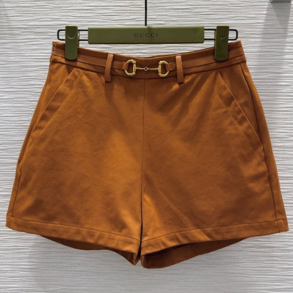 Gucci 2025 Short Brown Polyester Fiber