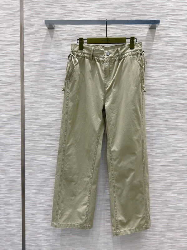 Gucci 25 Pant Green Cotton