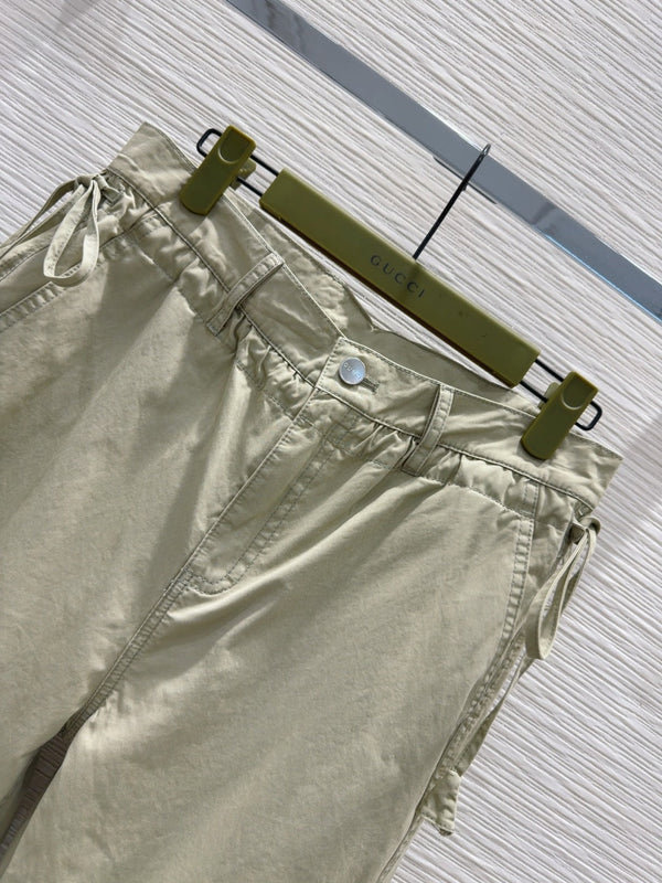 Gucci 25 Pant Green Cotton
