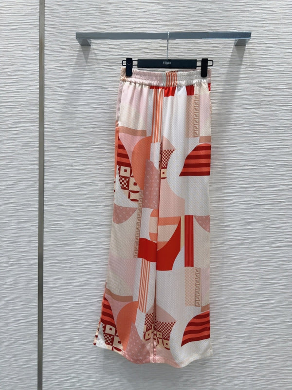 Fendi 25 Suit Red Polyester Fiber