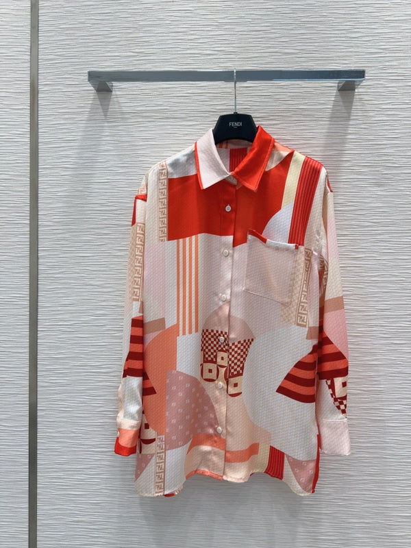 Fendi 25 Suit Red Polyester Fiber