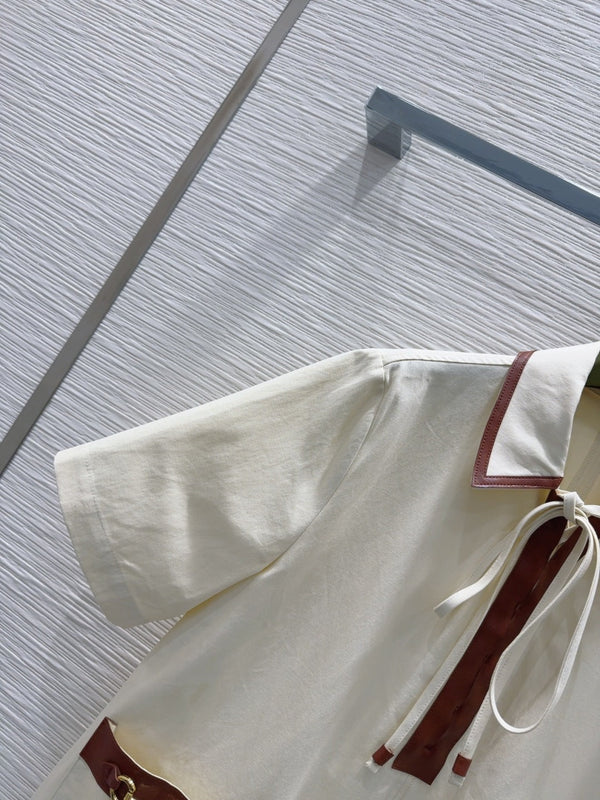 Gucci 25 Dress Beige Cotton