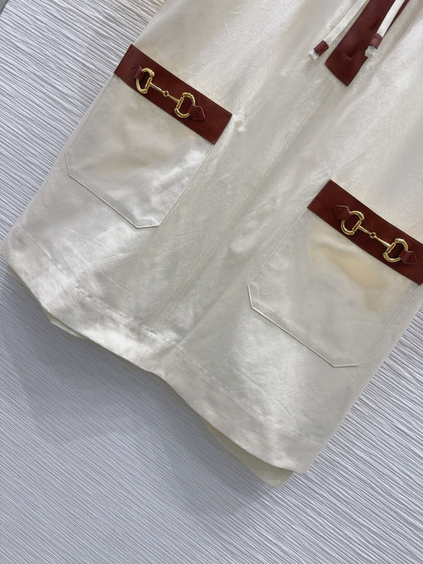 Gucci 25 Dress Beige Cotton