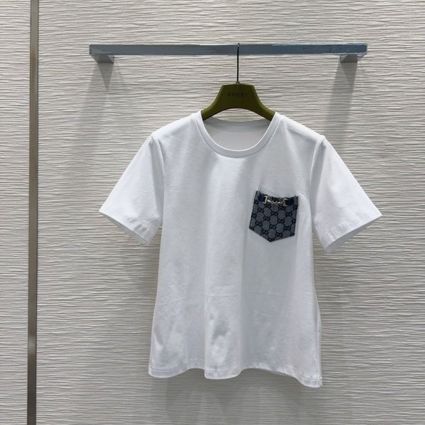 Gucci 25 Set Blue White Polyester Fiber