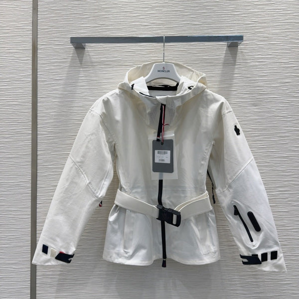 Moncler 25 Jacket White Mix Black Polyester