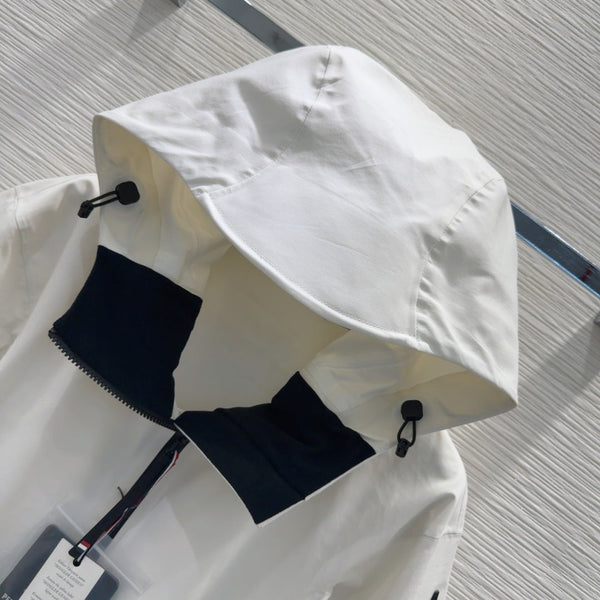 Moncler 25 Jacket White Mix Black Polyester