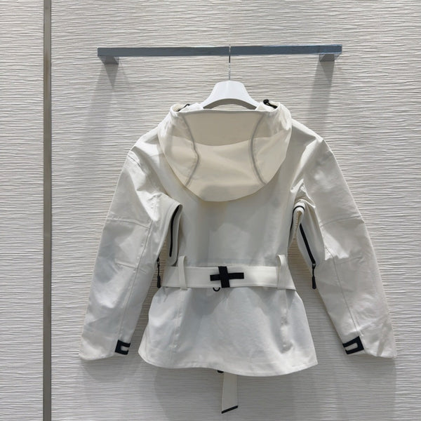 Moncler 25 Jacket White Mix Black Polyester