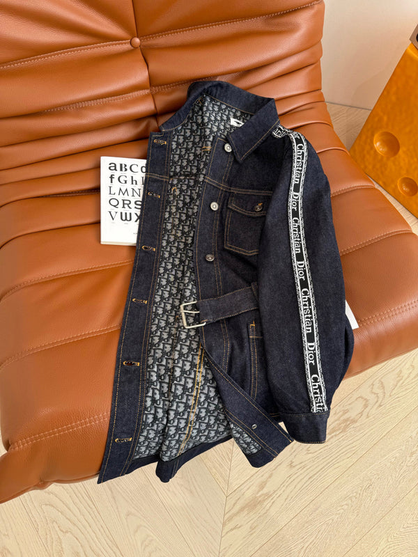 CD 25 Denim Dress Blue Cotton