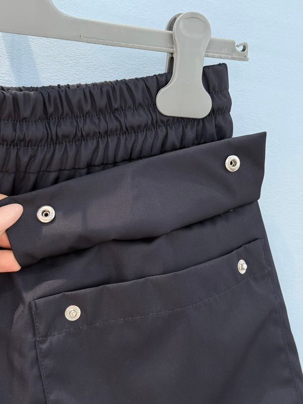 Prada 25 Short Black Polyamide