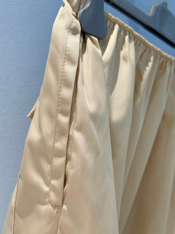 Prada 25 Short Light Beige Polyamide