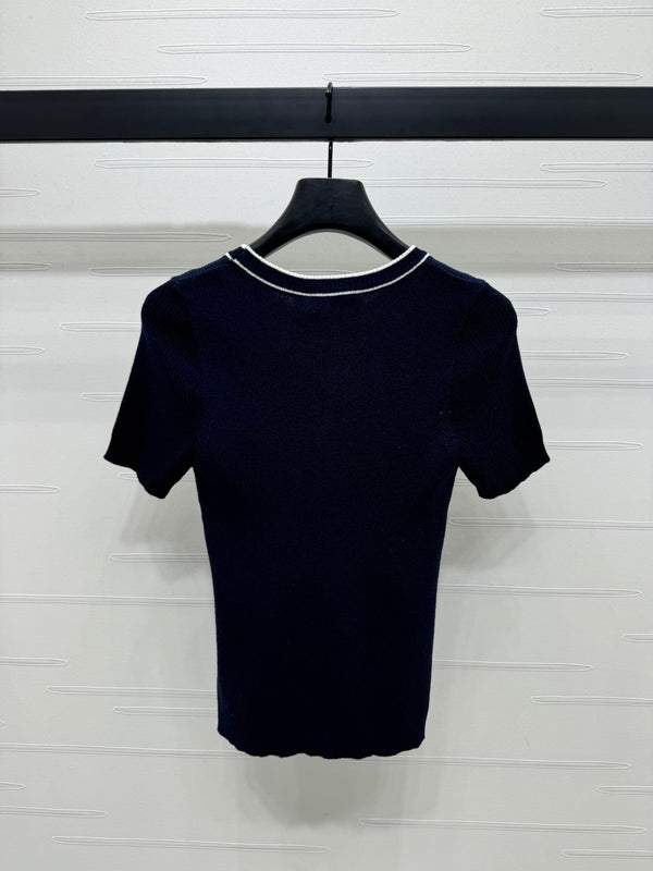 Dior 25 T-Shirt Lana con Cashmere 233439