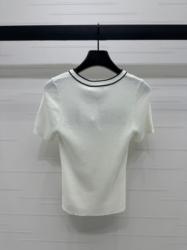 Dior 25 T-Shirt Lana con Cashmere 233439