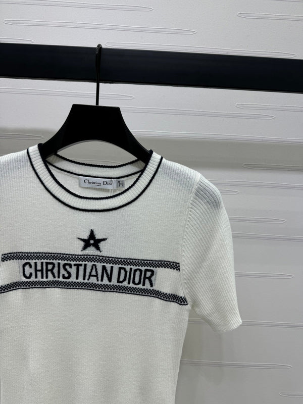 Dior 25 T-Shirt Lana con Cashmere 233439