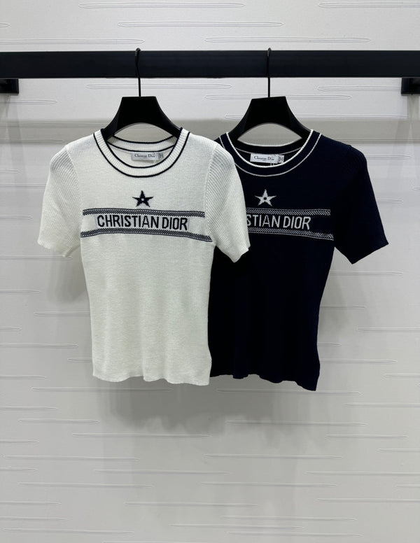 Dior 25 T-Shirt Lana con Cashmere 233439