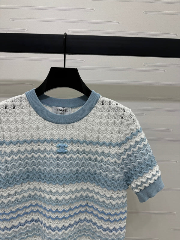 CC 25 T-Shirt Baby Blue mix White Polyester 233561