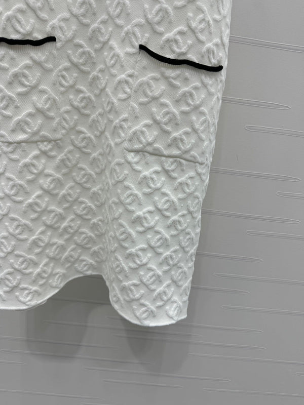 Chanel 25 Monogram Cotton Mini Dress
