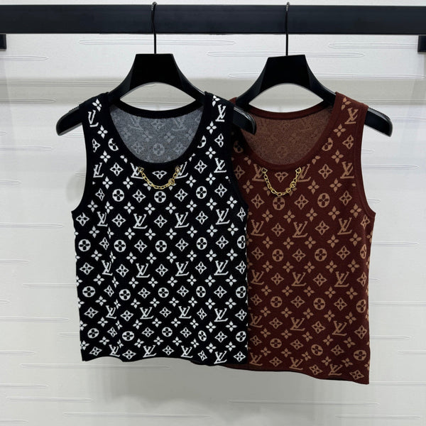 LV 25 Monogram Jacquard Tank Top