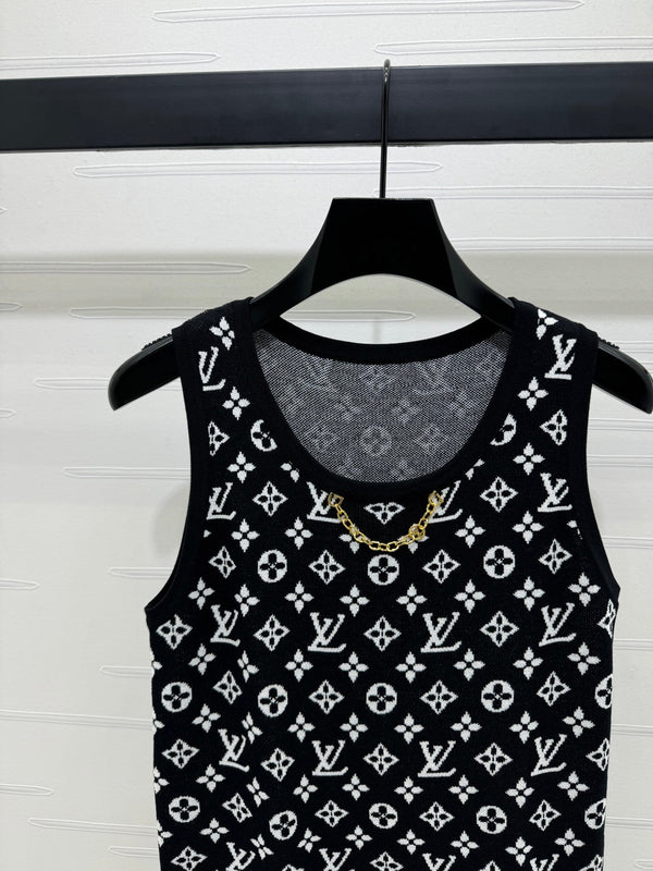 LV 25 Monogram Jacquard Tank Top