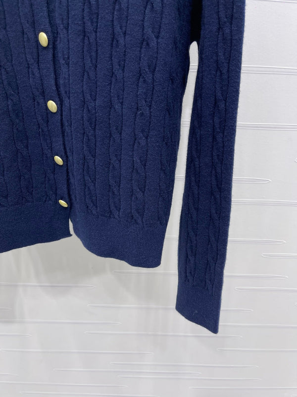 Miu Miu 25 Long Sleeve Knitted Sweater Wool 295626