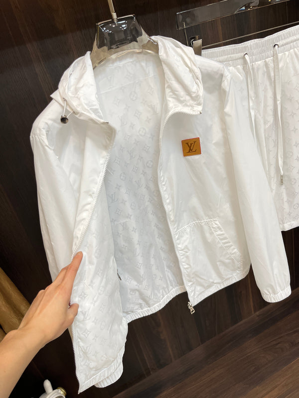 LV SET GIACCA E PANTALONI BIANCO 239590