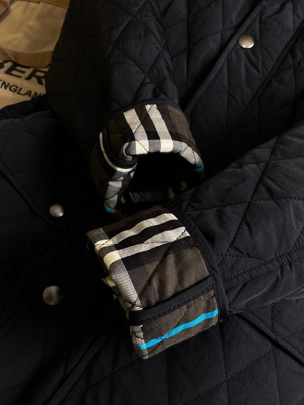 Bur 25 Quilted Long Coat Polyester 306171