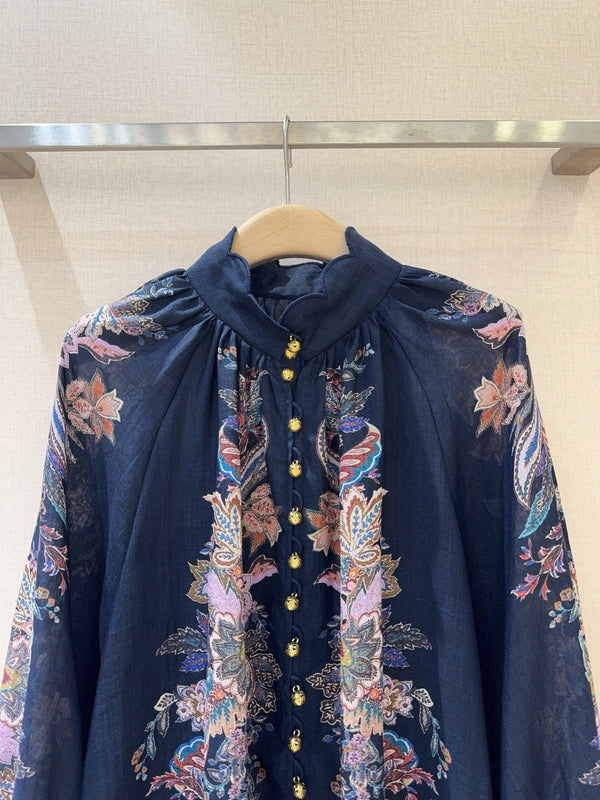 Zimmermann 25 Blouse Linen Silk 026