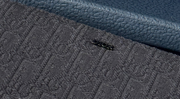 CD Long Zipped Wallet 19.8cm Black Jacquard