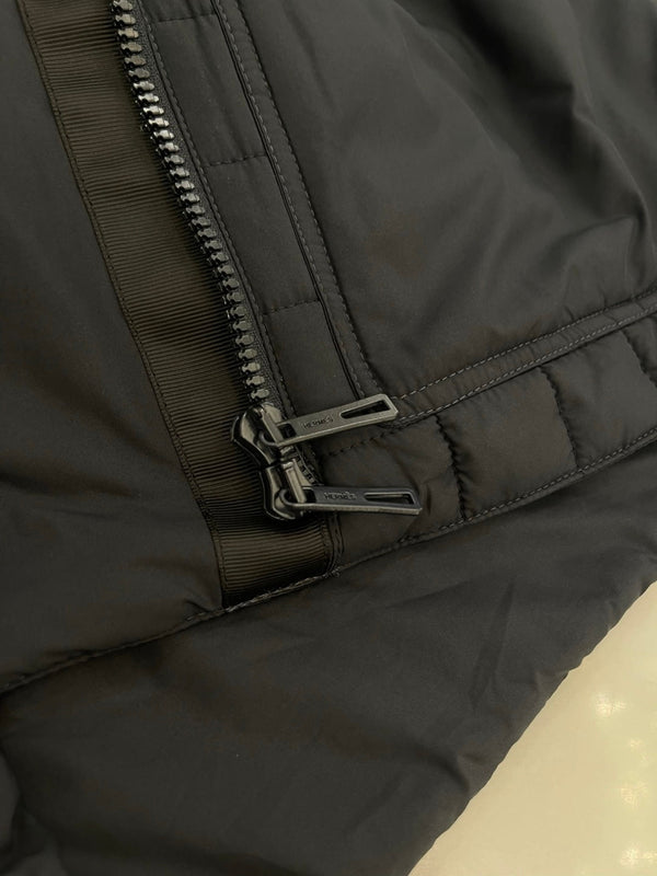 HM 25 Long Coat Blue Black Polyester 264290