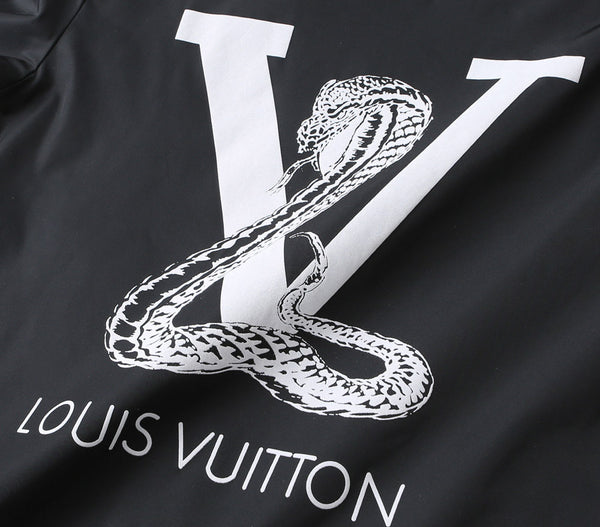 LV DOUBLE-SIDED JACKET BLACK AND WHITE 238980