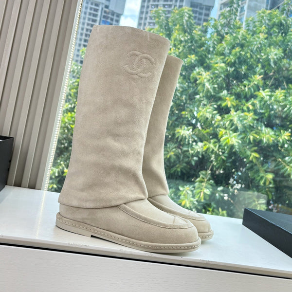 CC 25 High Boot Grey Suede 430332