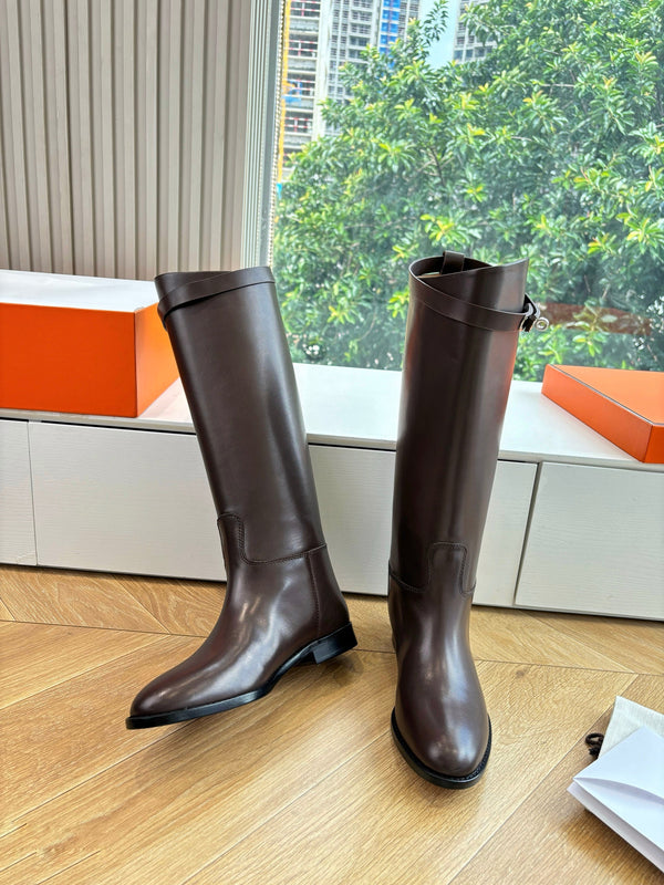 Hermes 2025 Boot Dark Brown Calfskin 506866