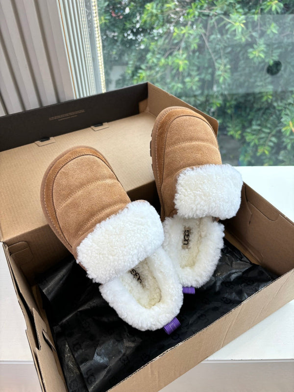 UGG Australian Shepherd Theia Warm Brown Wool Suede 525934