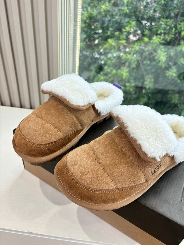 UGG Australian Shepherd Theia Warm Brown Wool Suede 525934