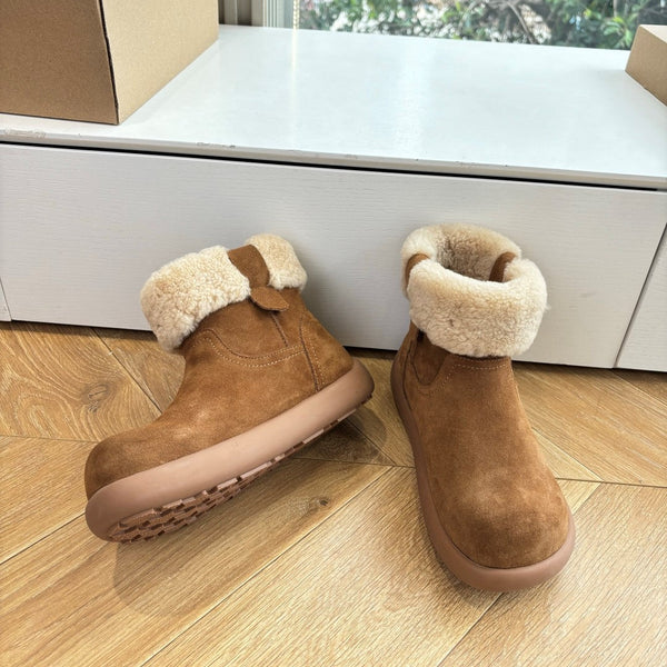 UGG Jorie Boots Warm Brown Wool Suede 525941