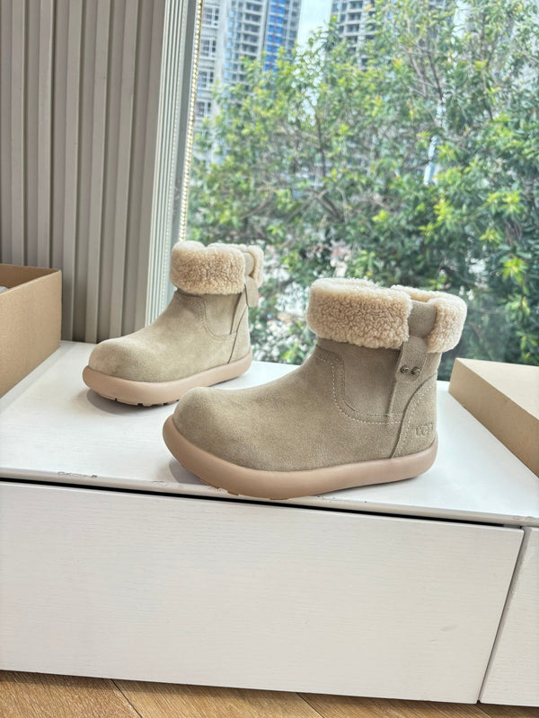 UGG Jorie Boots Warm Beige Wool Suede 525942