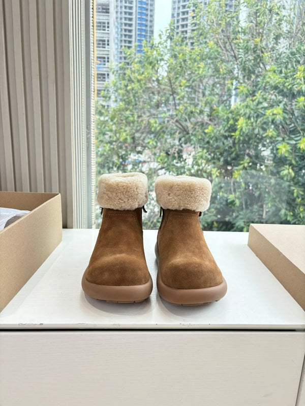 UGG Jorie Boots Warm Brown Wool Suede 525941