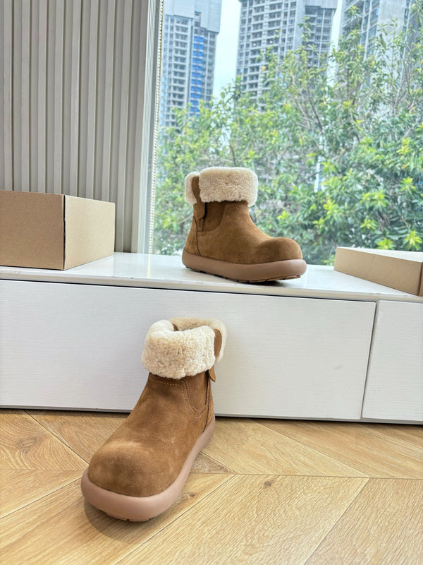 UGG Jorie Boots Warm Brown Wool Suede 525941