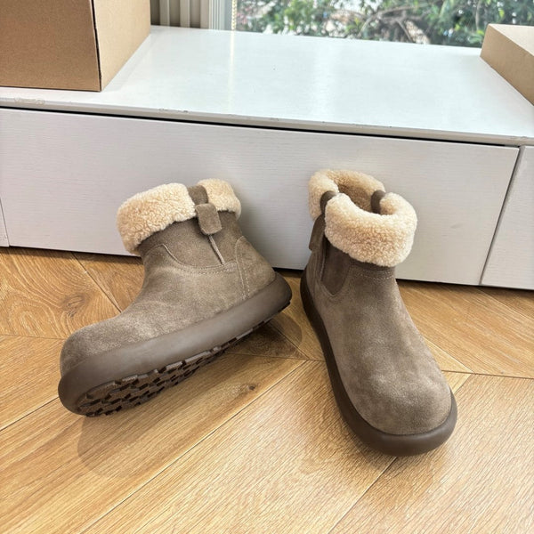 UGG Jorie Boots Coffee Wool Suede 525944