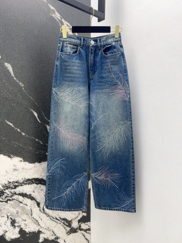CC 25 Diamond Denim Set Blue Cotton